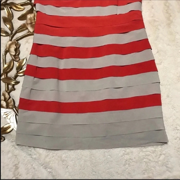 C. Luce Layered One Shoulder Ruffle Dress Size L - Picture 7 of 9